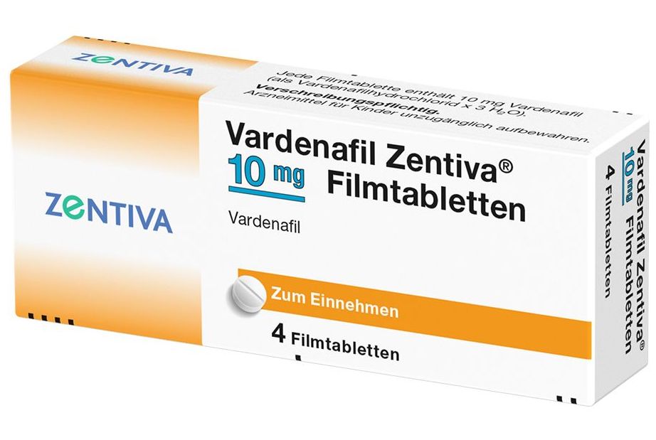 Vardenafil Zentiva 10 mg