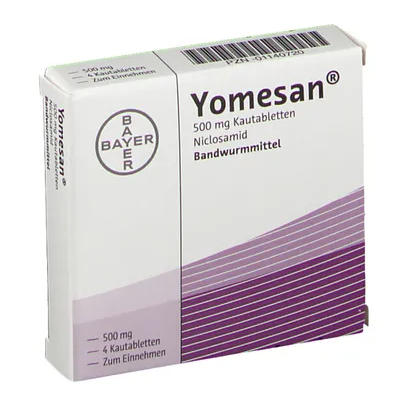 Yomesan® bei Bandwurmbefall